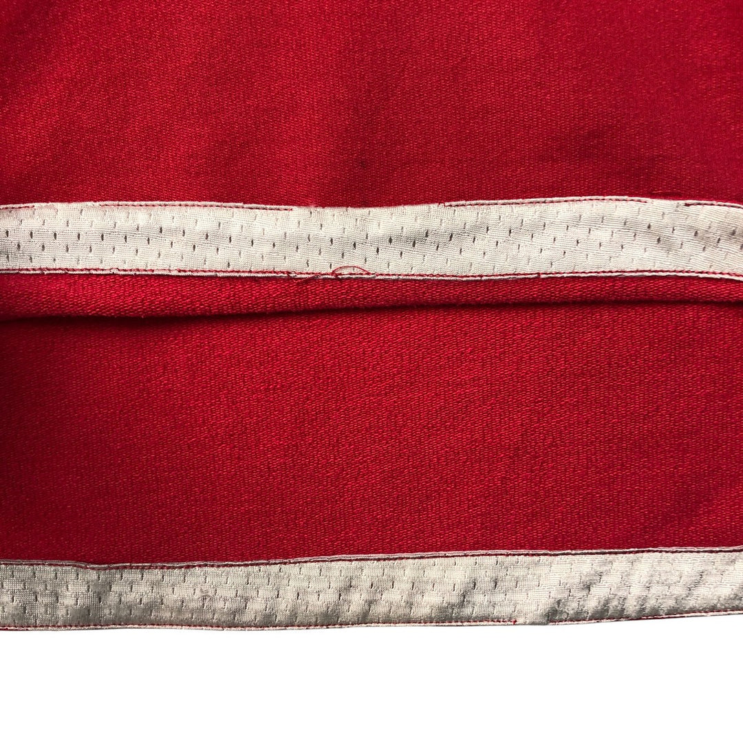 90'S Nike logo embroidered sweatshirt, size L, men's cotton red type Vintage Second Hand