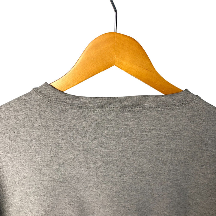 90'S Nike Town sweatshirt, Made in USA, Men's Size L, Vintage cotton gray type Vintage Second Hand