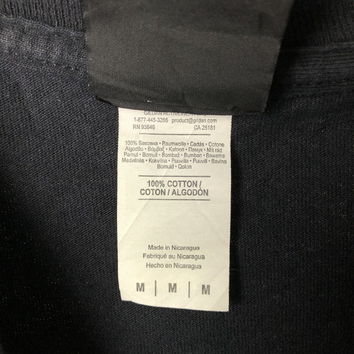 Thrasher Surf Skate Long Sleeve T-Shirt, Men's Size Medium cotton black type Vintage Second Hand