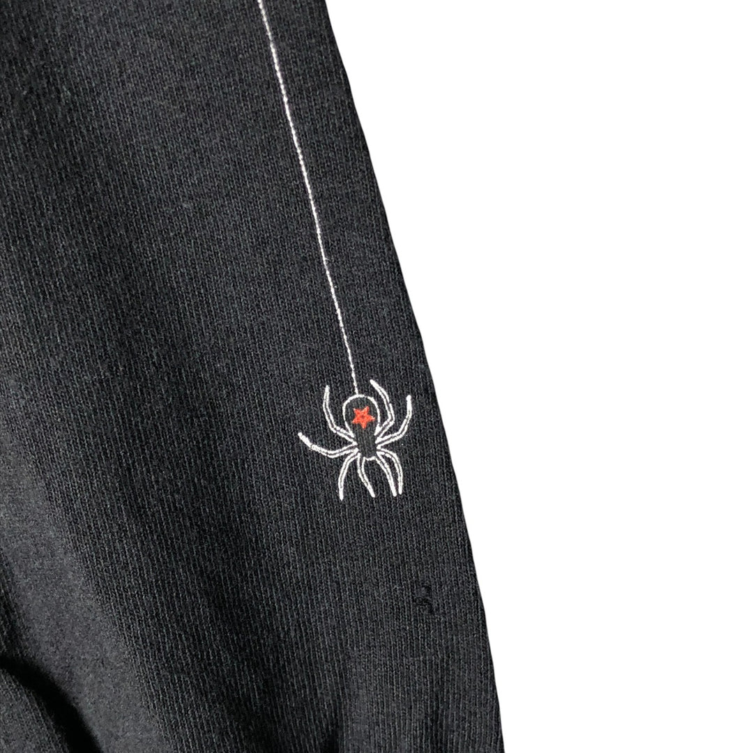 Thrasher Surf Skate Long Sleeve T-Shirt, Men's Size Medium cotton black type Vintage Second Hand