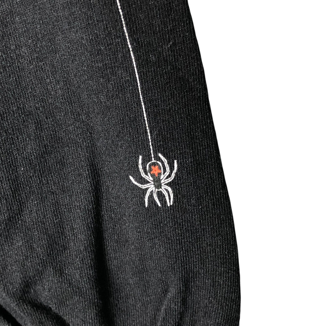 Thrasher Surf Skate Long Sleeve T-Shirt, Men's Size Medium cotton black type Vintage Second Hand