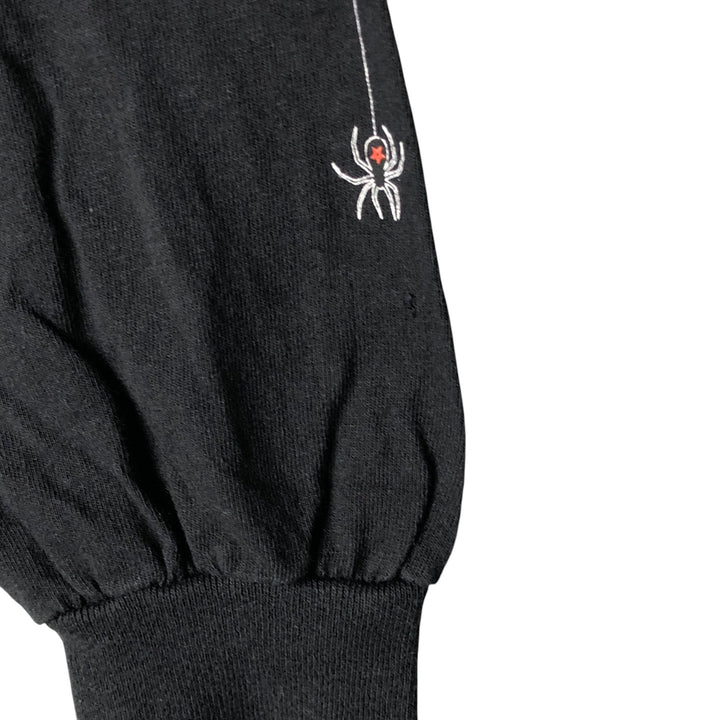 Thrasher Surf Skate Long Sleeve T-Shirt, Men's Size Medium cotton black type Vintage Second Hand