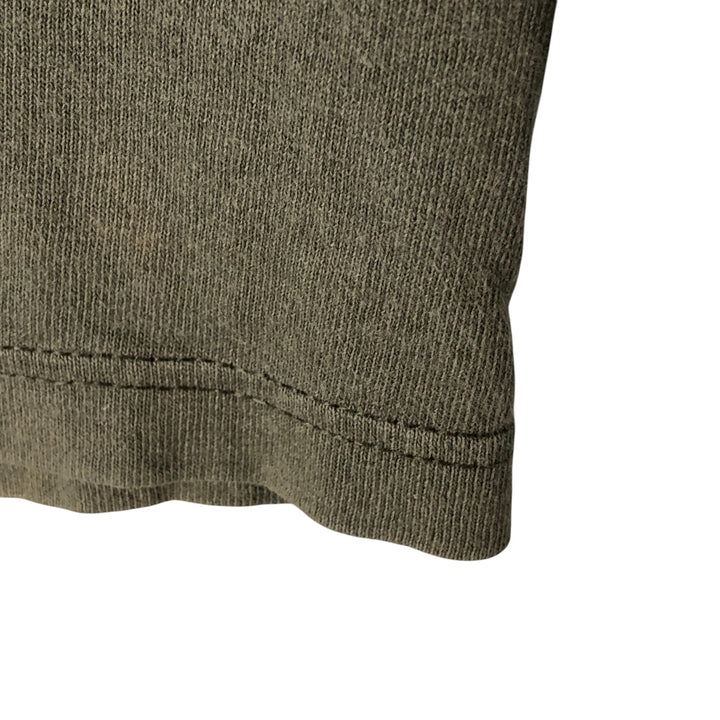 Timberland long-sleeved T-shirt, made in the USA, men's size XL cotton Khaki type Vintage Second Hand