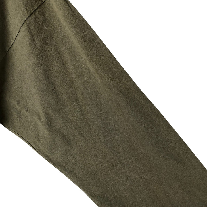 Timberland long-sleeved T-shirt, made in the USA, men's size XL cotton Khaki type Vintage Second Hand