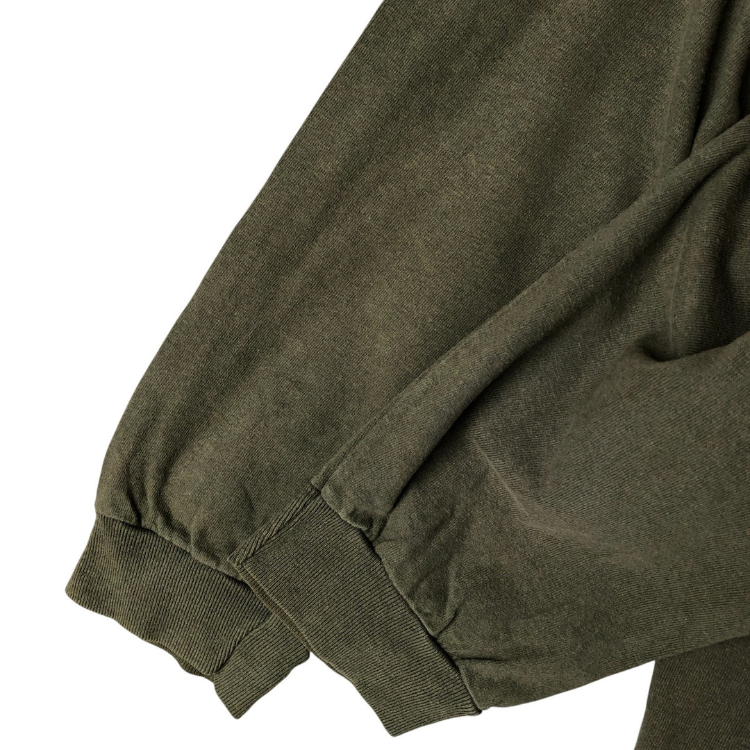 Timberland long-sleeved T-shirt, made in the USA, men's size XL cotton Khaki type Vintage Second Hand