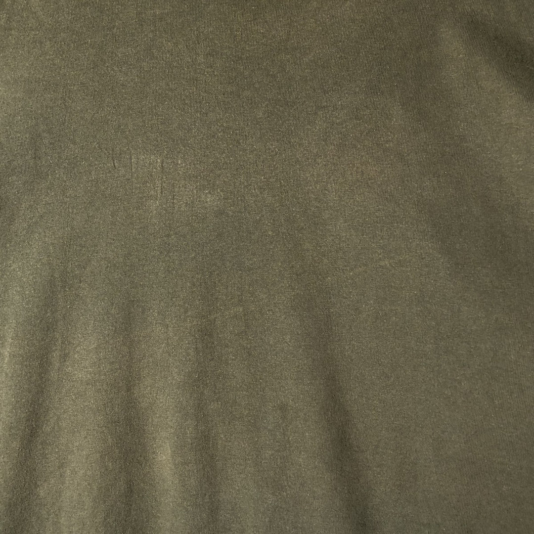 Timberland long-sleeved T-shirt, made in the USA, men's size XL cotton Khaki type Vintage Second Hand