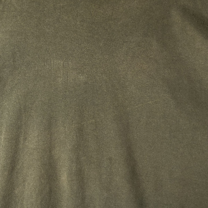 Timberland long-sleeved T-shirt, made in the USA, men's size XL cotton Khaki type Vintage Second Hand