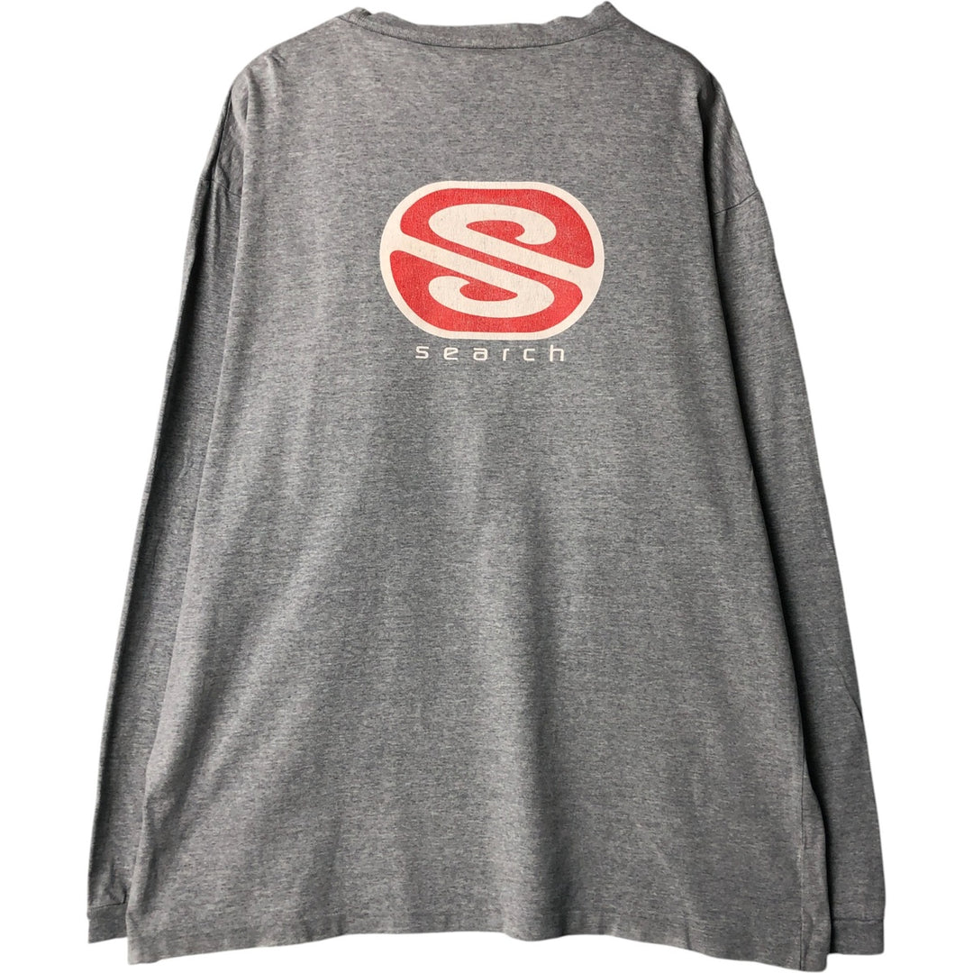 RIPCURL Long T-Shirt, Men's XL cotton gray type Vintage Second Hand