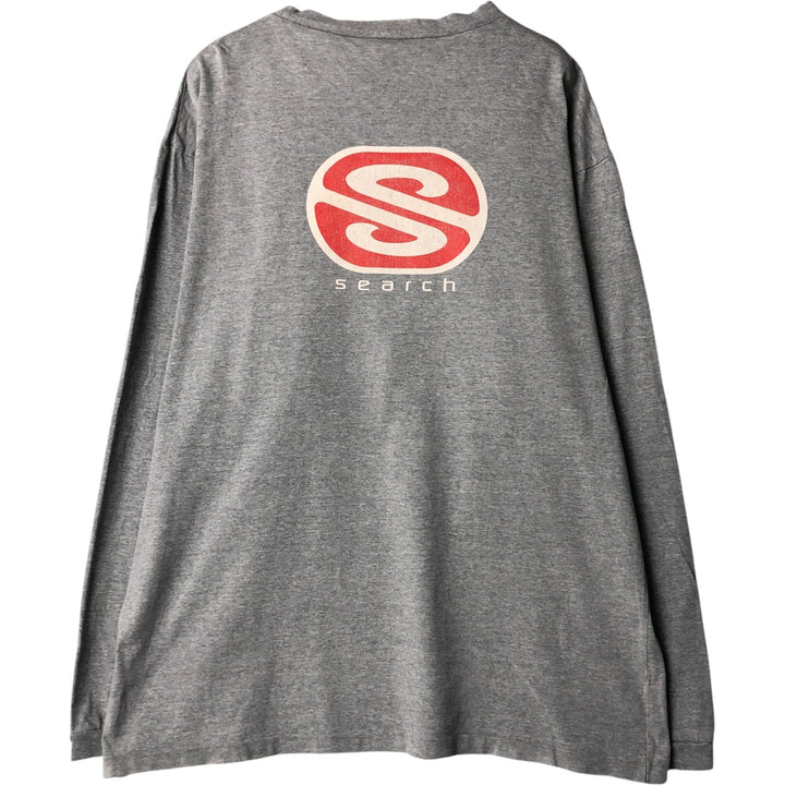 RIPCURL Long T-Shirt, Men's XL cotton gray type Vintage Second Hand