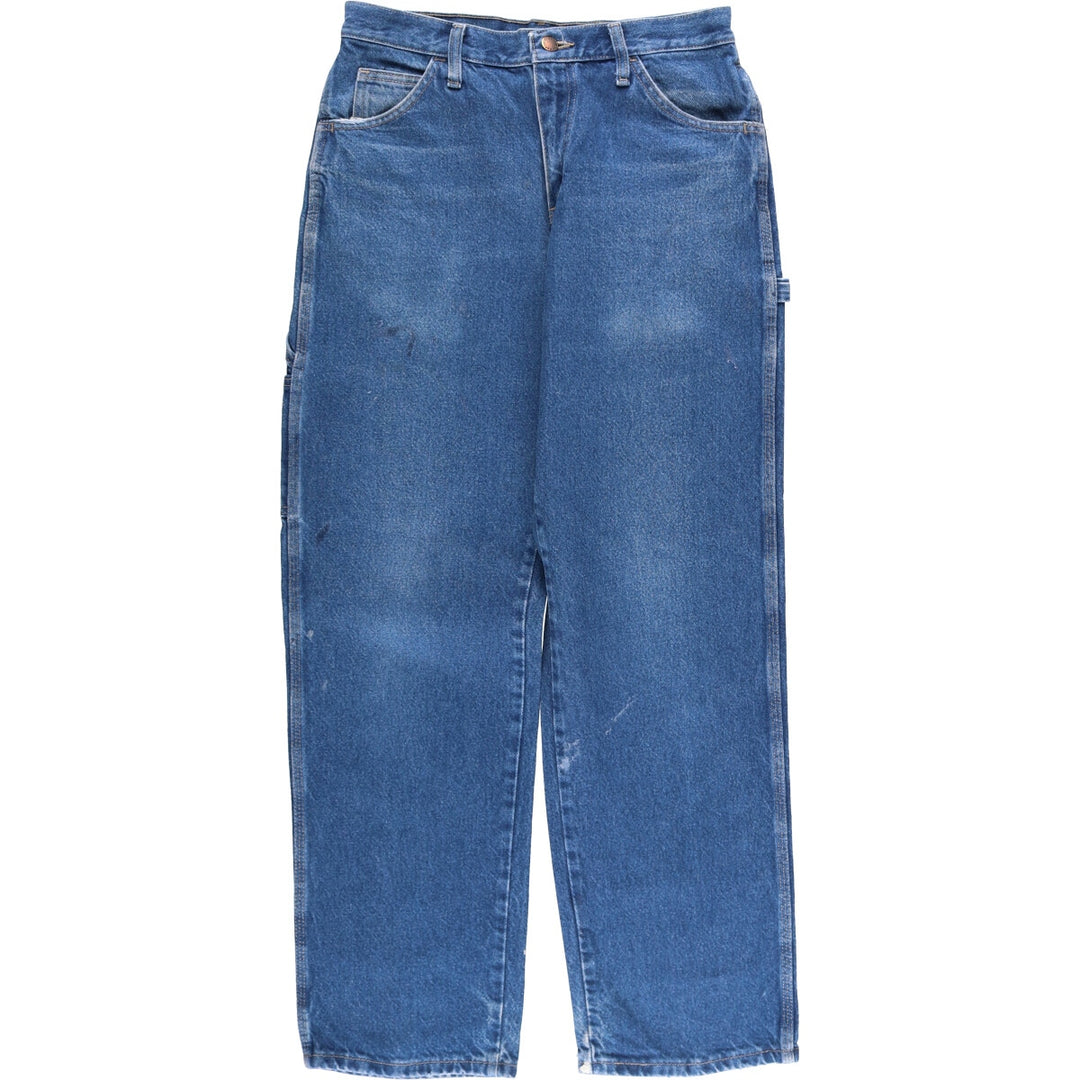Dickies denim painter pants for men, equivalent to W30 cotton blue type Vintage Second Hand