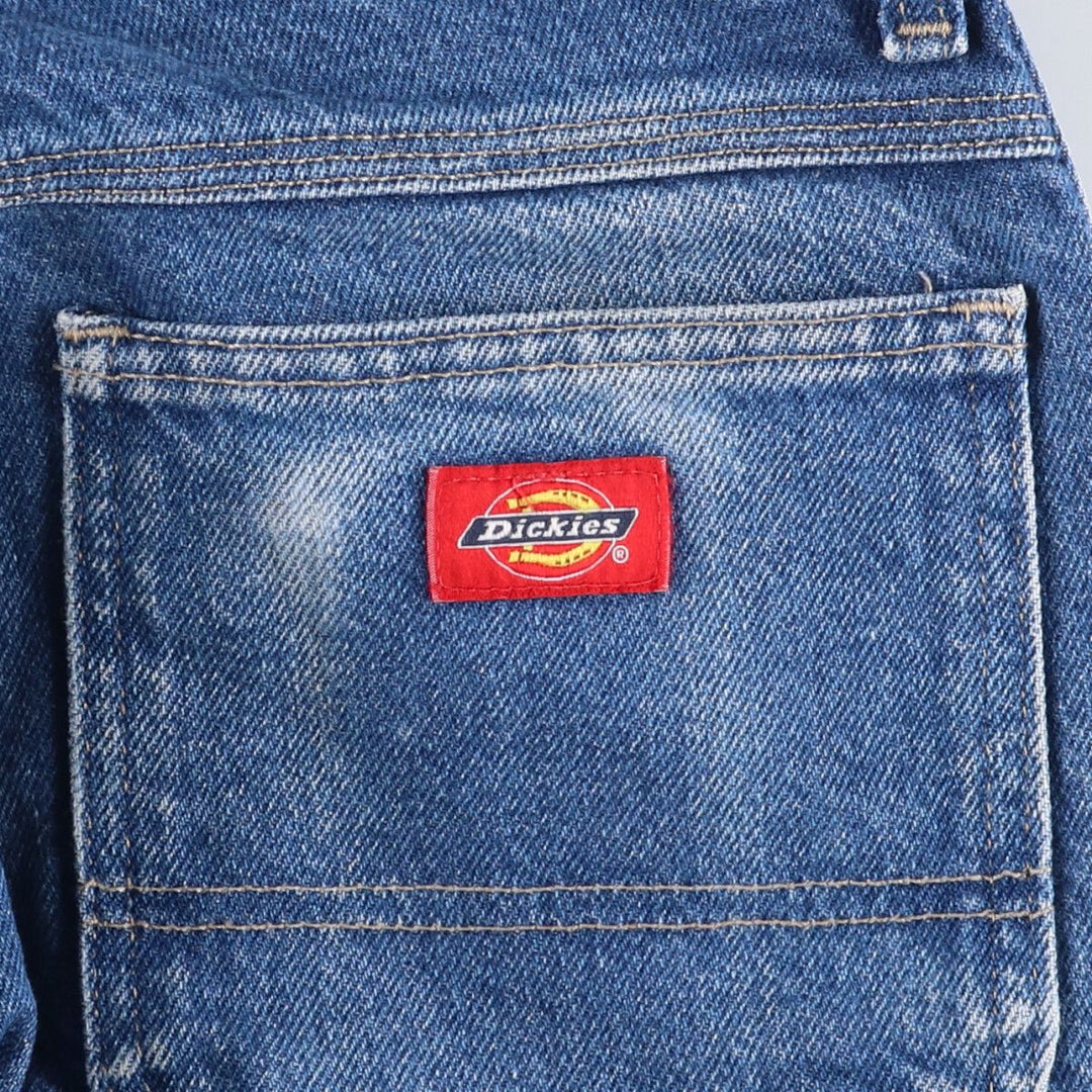 Dickies denim painter pants for men, equivalent to W30 cotton blue type Vintage Second Hand