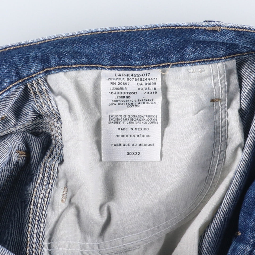 Dickies denim painter pants for men, equivalent to W30 cotton blue type Vintage Second Hand