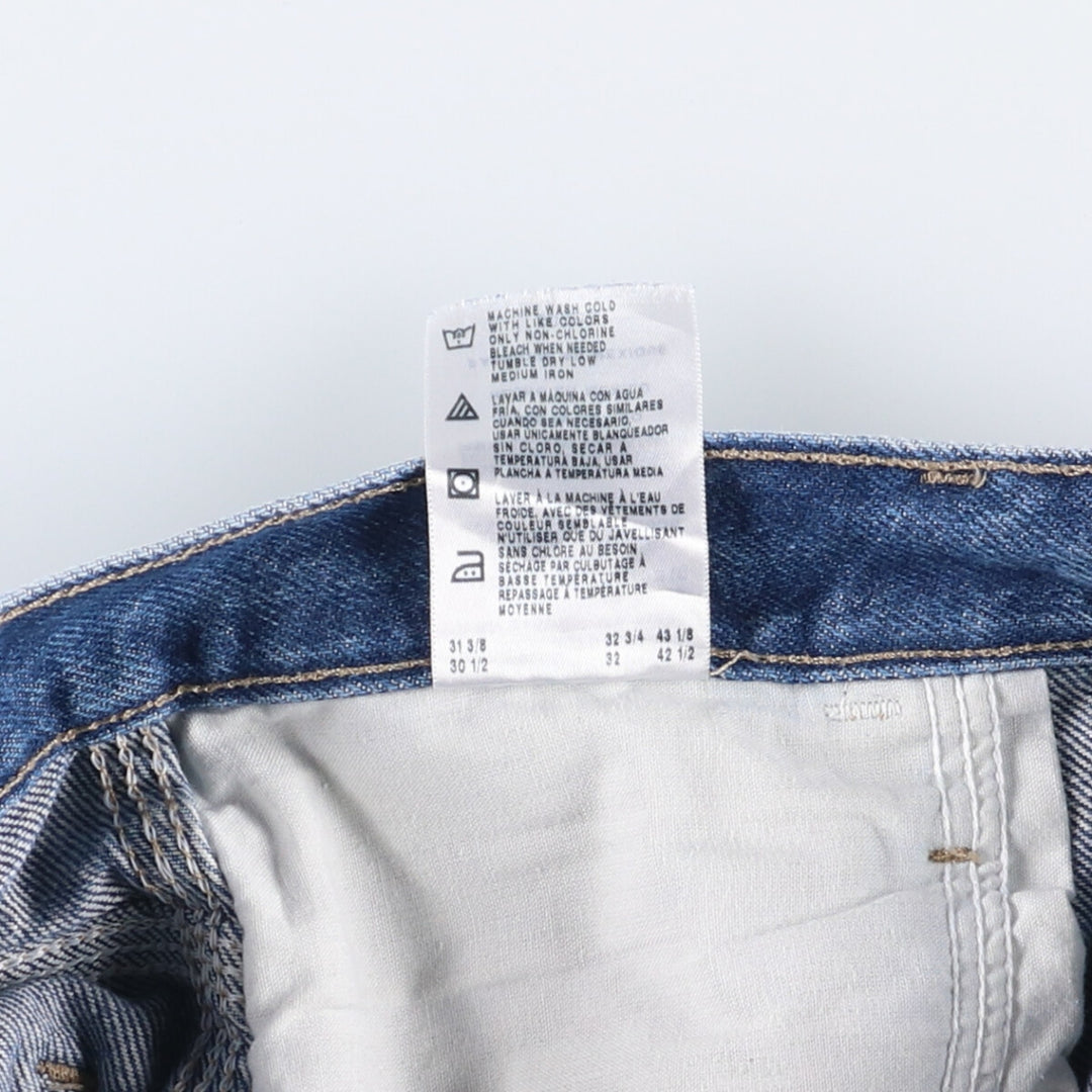 Dickies denim painter pants for men, equivalent to W30 cotton blue type Vintage Second Hand