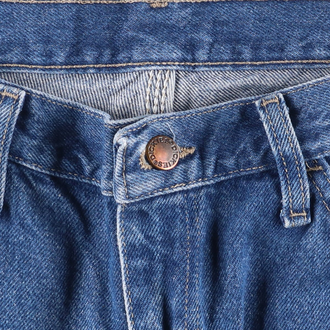 Dickies denim painter pants for men, equivalent to W30 cotton blue type Vintage Second Hand