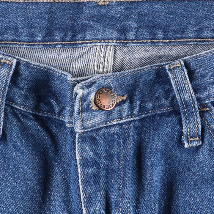 Dickies denim painter pants for men, equivalent to W30 cotton blue type Vintage Second Hand