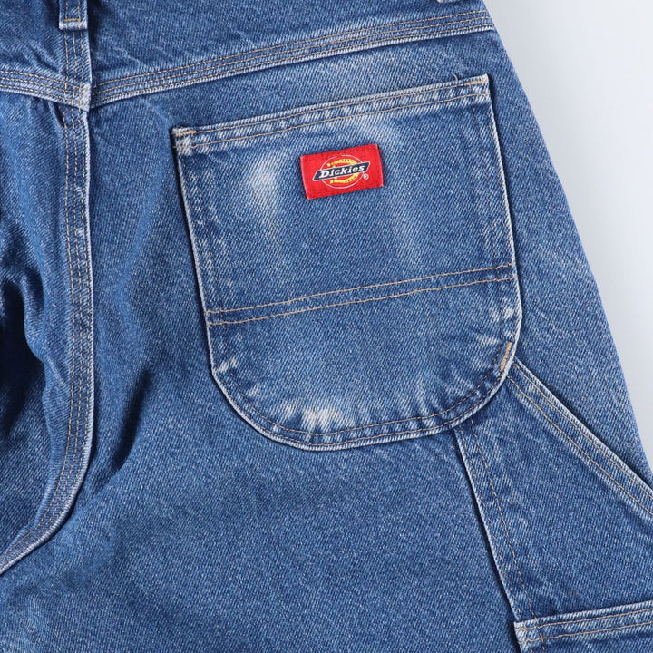 Dickies denim painter pants for men, equivalent to W30 cotton blue type Vintage Second Hand