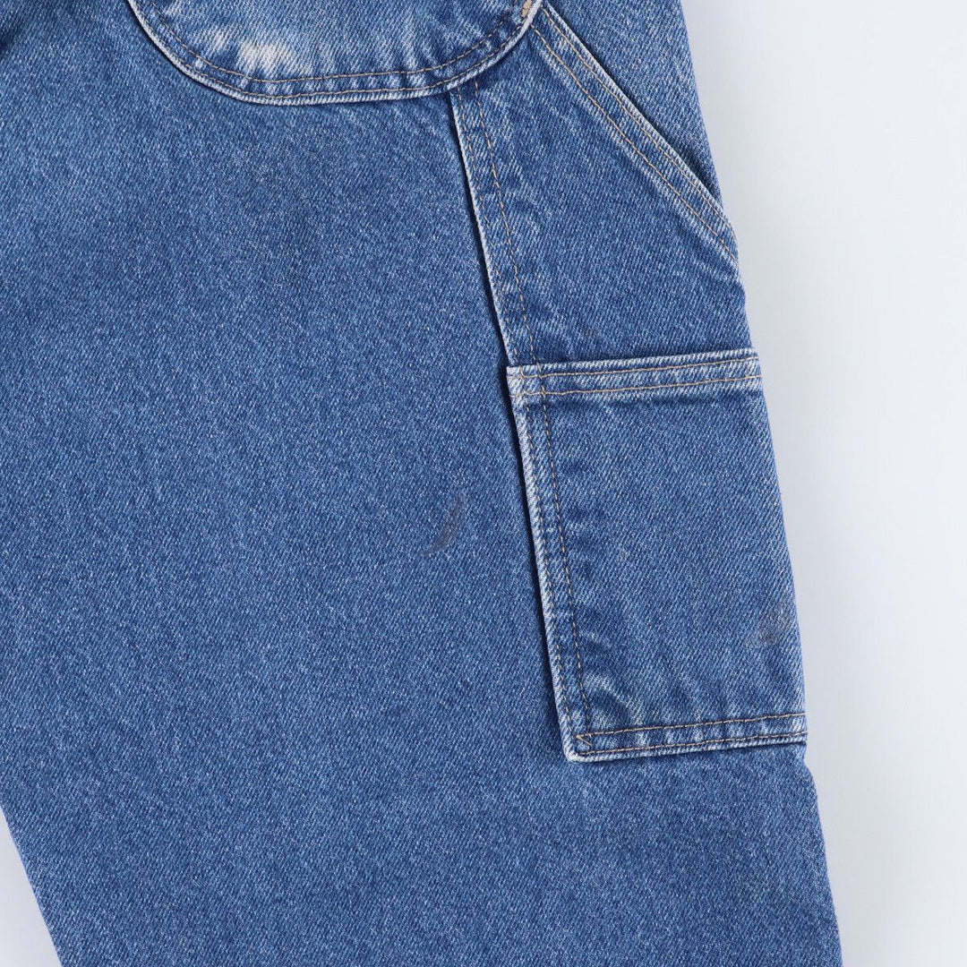 Dickies denim painter pants for men, equivalent to W30 cotton blue type Vintage Second Hand