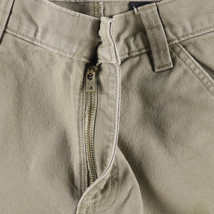 Carhartt Relaxed Fit Duck Painter Pants, Men's, W31 equivalent cotton Khaki type Vintage Second Hand