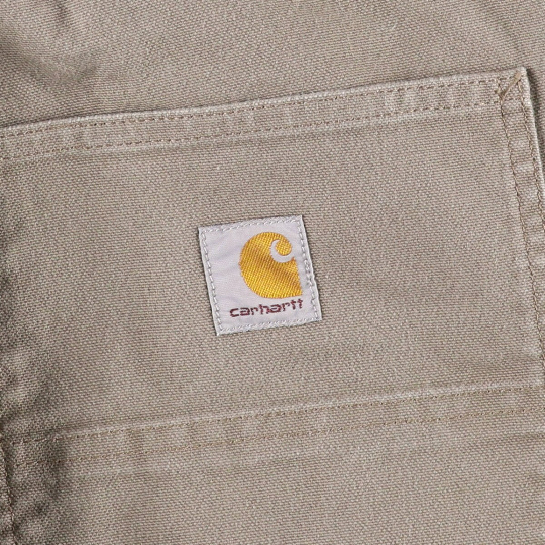 Carhartt Relaxed Fit Duck Painter Pants, Men's, W31 equivalent cotton Khaki type Vintage Second Hand