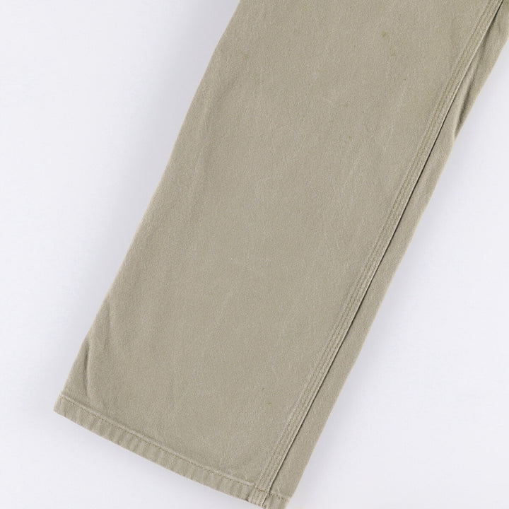 Carhartt Relaxed Fit Duck Painter Pants, Men's, W31 equivalent cotton Khaki type Vintage Second Hand
