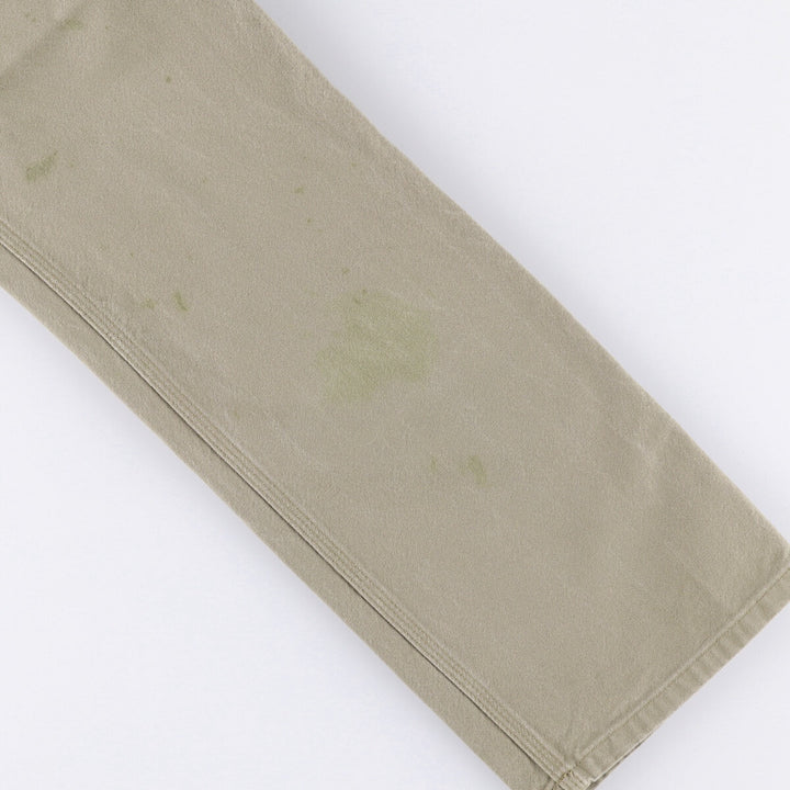 Carhartt Relaxed Fit Duck Painter Pants, Men's, W31 equivalent cotton Khaki type Vintage Second Hand