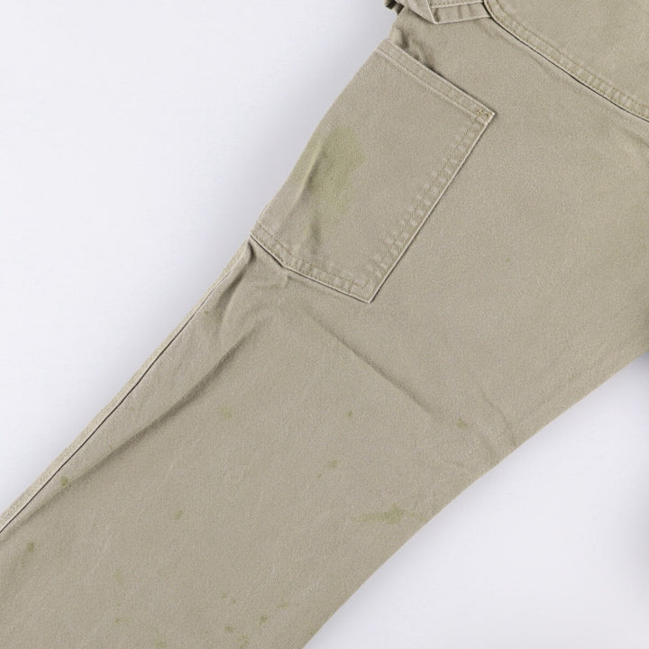 Carhartt Relaxed Fit Duck Painter Pants, Men's, W31 equivalent cotton Khaki type Vintage Second Hand