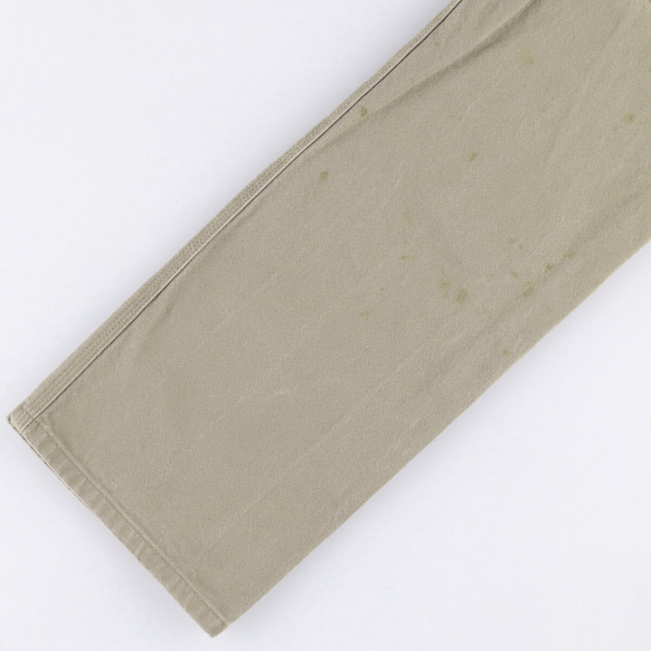 Carhartt Relaxed Fit Duck Painter Pants, Men's, W31 equivalent cotton Khaki type Vintage Second Hand