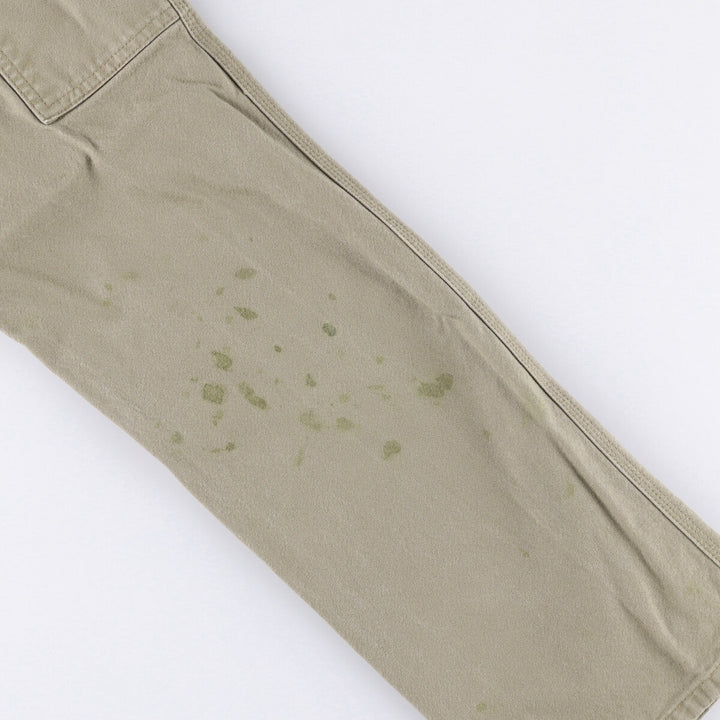 Carhartt Relaxed Fit Duck Painter Pants, Men's, W31 equivalent cotton Khaki type Vintage Second Hand