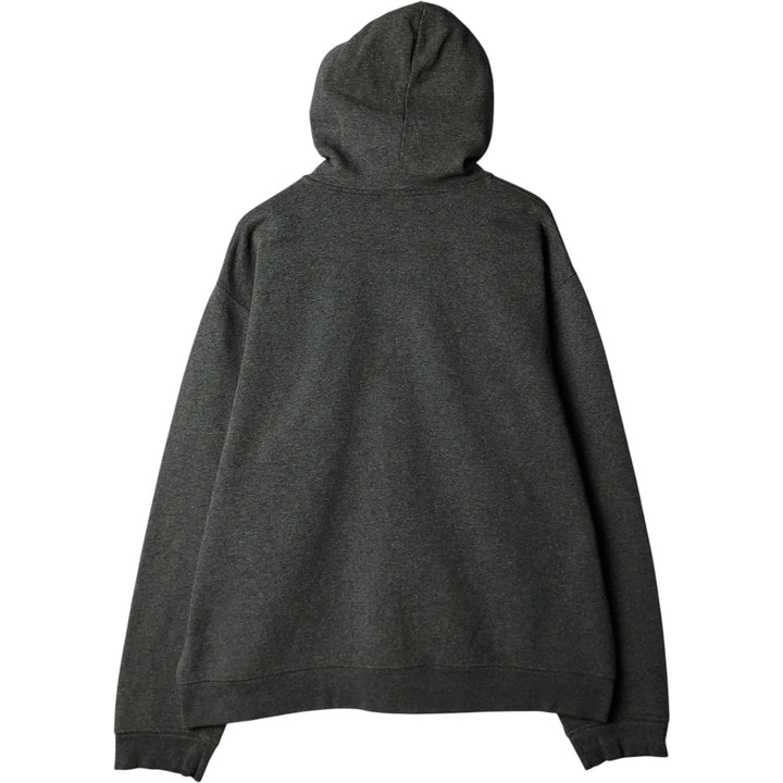 Timberland Full Zip Sweatshirt, Men's XL cotton Charcoal Vintage Second Hand