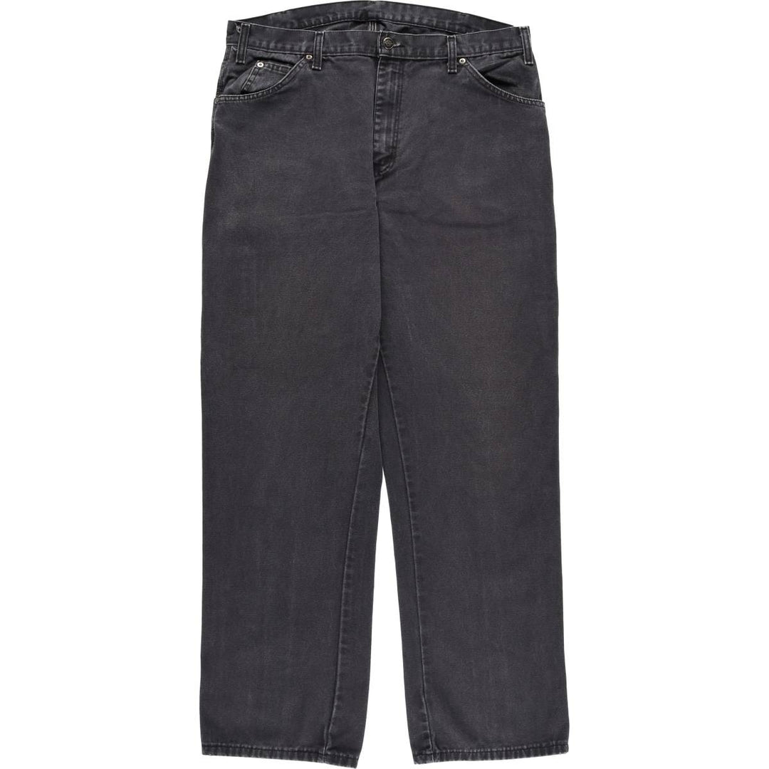Dickies Duck Painter Pants Men's W35 equivalent cotton black type Vintage Second Hand