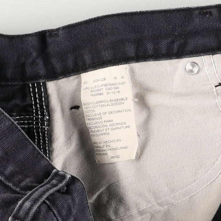 Dickies Duck Painter Pants Men's W35 equivalent cotton black type Vintage Second Hand