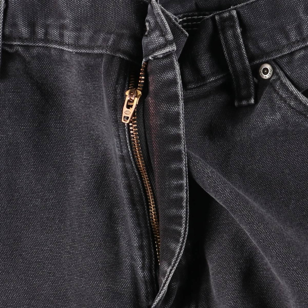 Dickies Duck Painter Pants Men's W35 equivalent cotton black type Vintage Second Hand