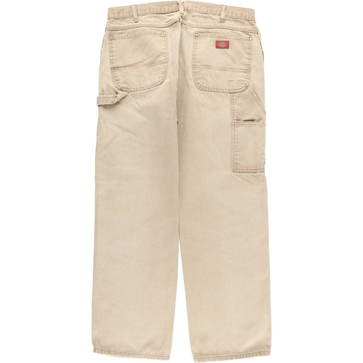 Dickies Relaxed Fit Duck Painter Pants, Men's, Size W33 cotton beige type brown Vintage Second Hand