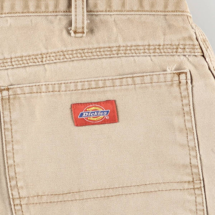 Dickies Relaxed Fit Duck Painter Pants, Men's, Size W33 cotton beige type brown Vintage Second Hand