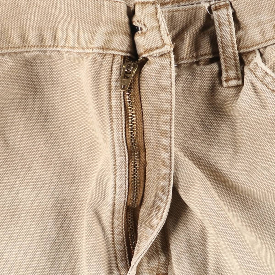 Dickies Relaxed Fit Duck Painter Pants, Men's, Size W33 cotton beige type brown Vintage Second Hand