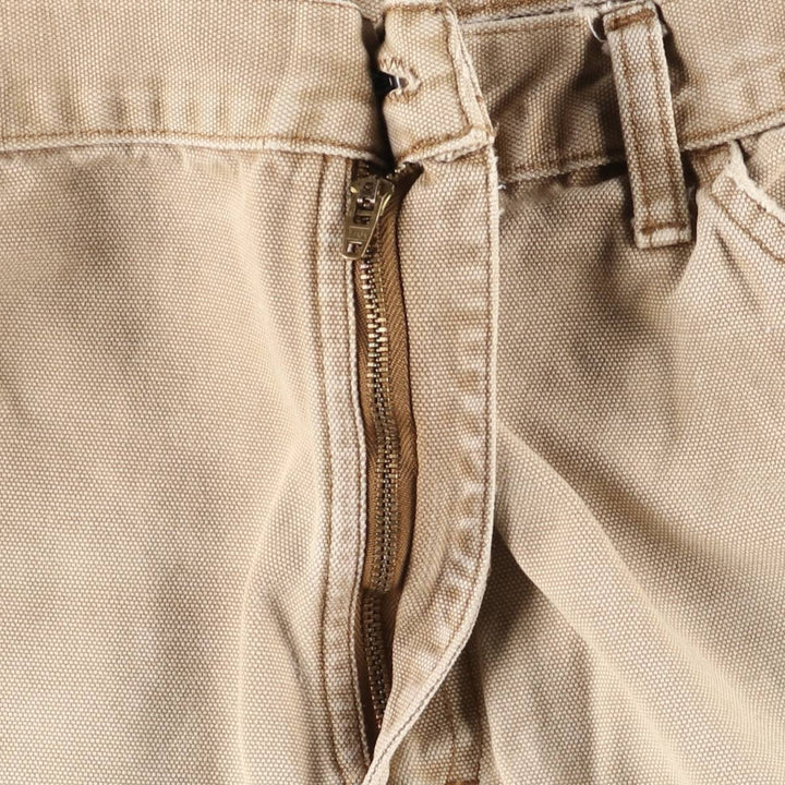 Dickies Relaxed Fit Duck Painter Pants, Men's, Size W33 cotton beige type brown Vintage Second Hand