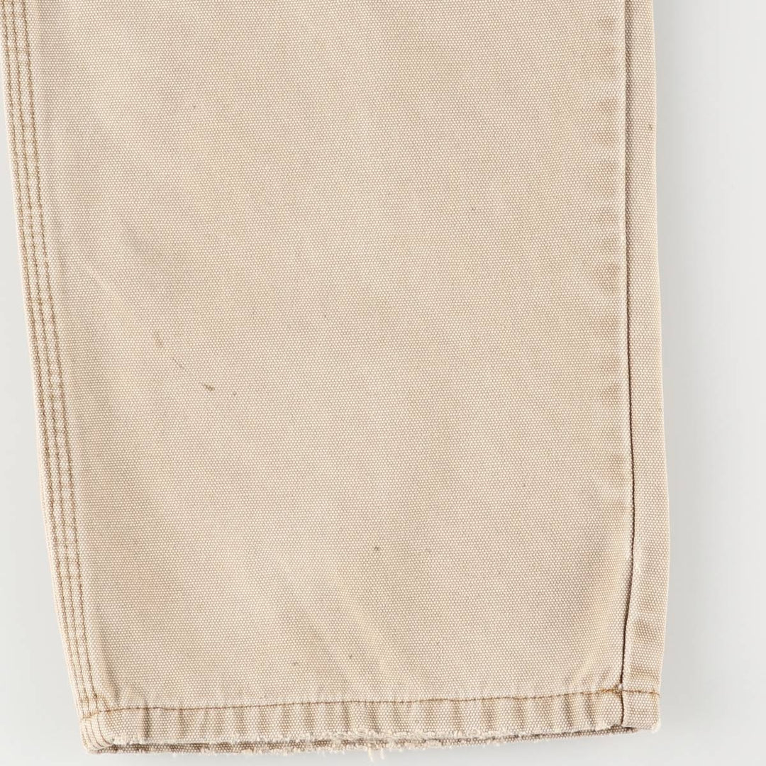 Dickies Relaxed Fit Duck Painter Pants, Men's, Size W33 cotton beige type brown Vintage Second Hand