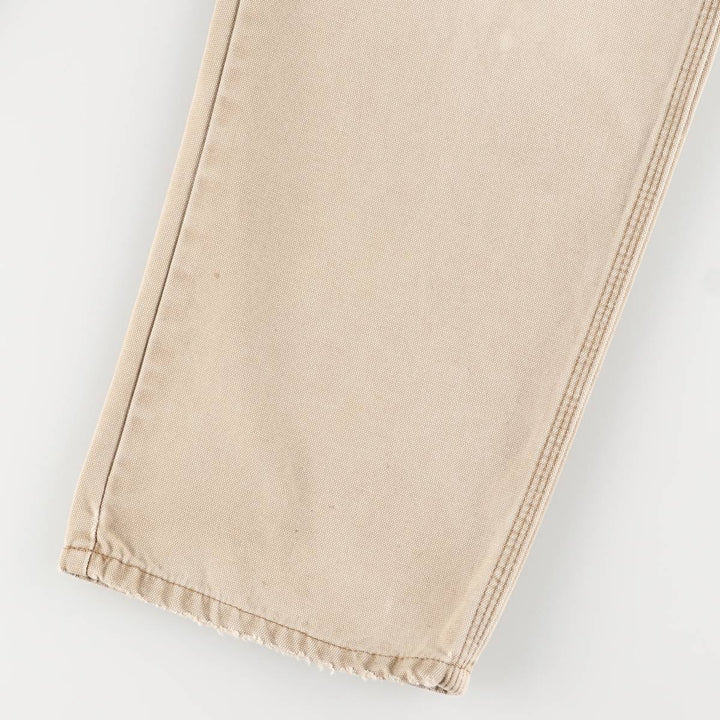 Dickies Relaxed Fit Duck Painter Pants, Men's, Size W33 cotton beige type brown Vintage Second Hand