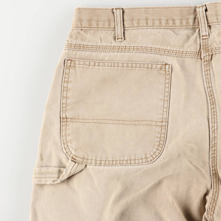 Dickies Relaxed Fit Duck Painter Pants, Men's, Size W33 cotton beige type brown Vintage Second Hand