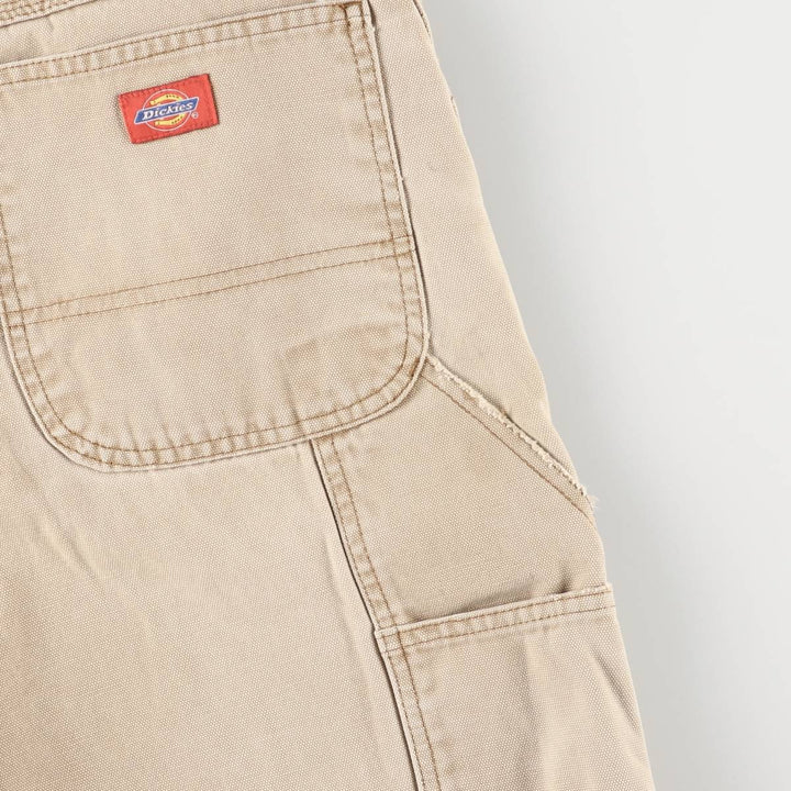 Dickies Relaxed Fit Duck Painter Pants, Men's, Size W33 cotton beige type brown Vintage Second Hand