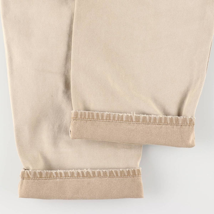 Dickies Relaxed Fit Duck Painter Pants, Men's, Size W33 cotton beige type brown Vintage Second Hand