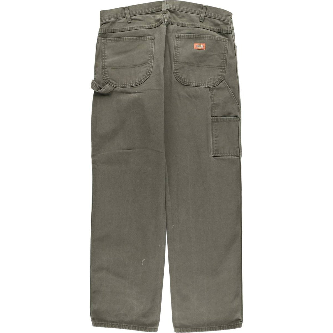 Dickies Duck Painter Pants Men's W35 equivalent cotton Khaki type sage green Vintage Second Hand