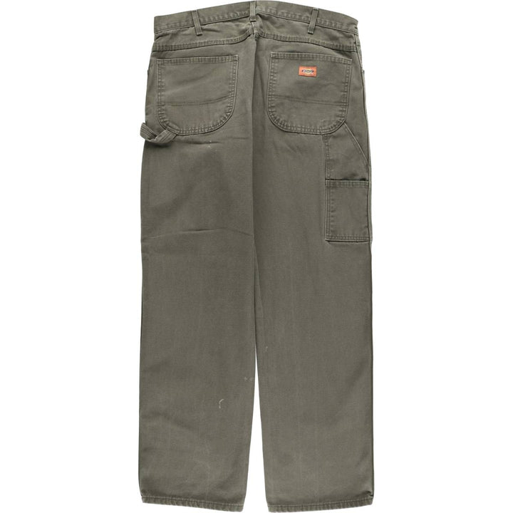 Dickies Duck Painter Pants Men's W35 equivalent cotton Khaki type sage green Vintage Second Hand