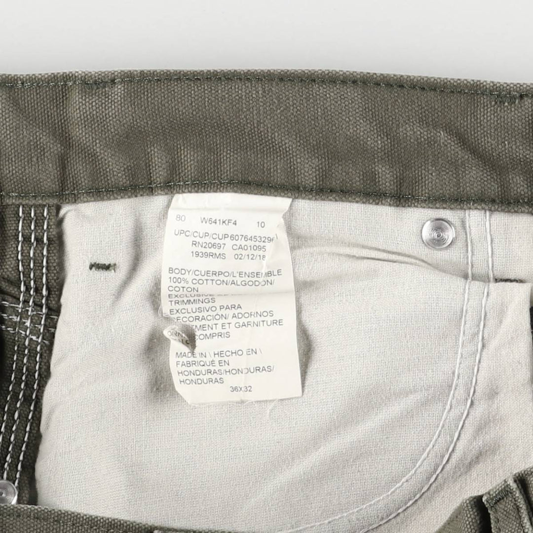 Dickies Duck Painter Pants Men's W35 equivalent cotton Khaki type sage green Vintage Second Hand