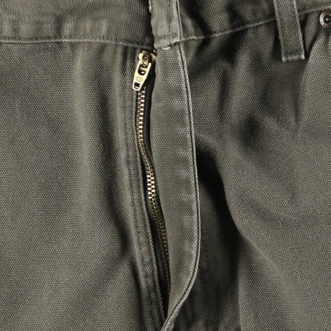 Dickies Duck Painter Pants Men's W35 equivalent cotton Khaki type sage green Vintage Second Hand