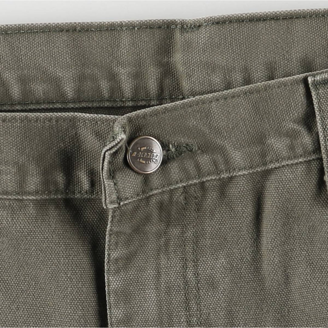 Dickies Duck Painter Pants Men's W35 equivalent cotton Khaki type sage green Vintage Second Hand