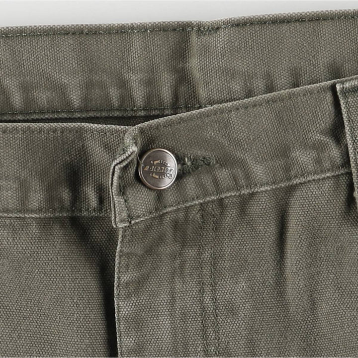 Dickies Duck Painter Pants Men's W35 equivalent cotton Khaki type sage green Vintage Second Hand