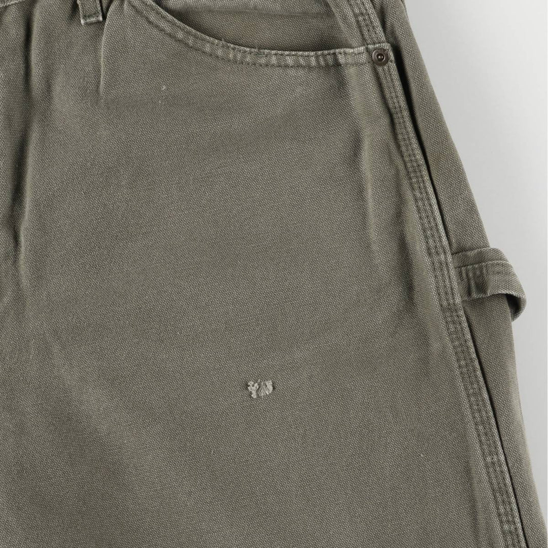 Dickies Duck Painter Pants Men's W35 equivalent cotton Khaki type sage green Vintage Second Hand