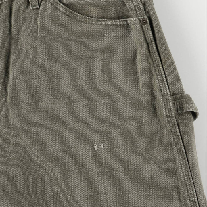 Dickies Duck Painter Pants Men's W35 equivalent cotton Khaki type sage green Vintage Second Hand