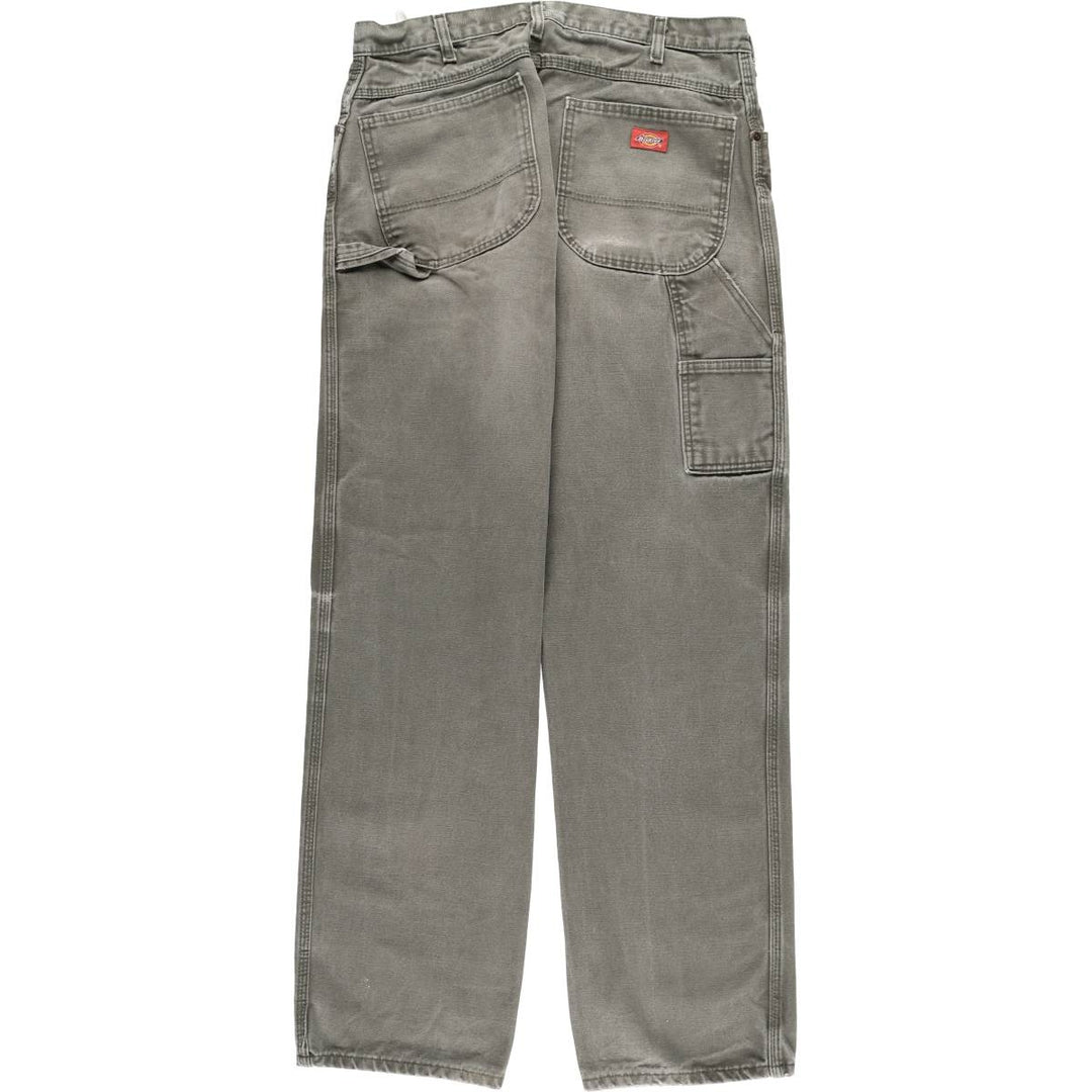 Dickies Duck Painter Pants Men's W33 equivalent unclear Khaki type sage green Vintage Second Hand